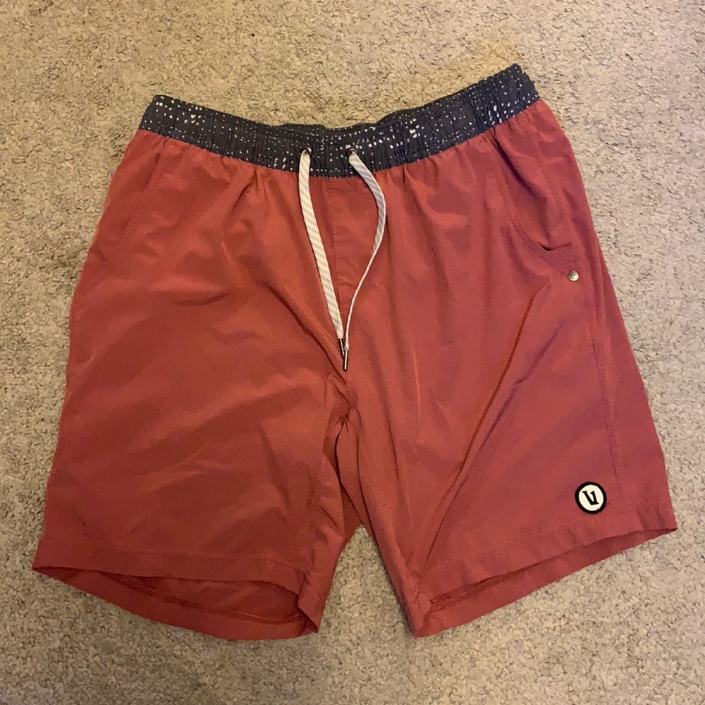 Vuori Saltwater Red Kore Shorts